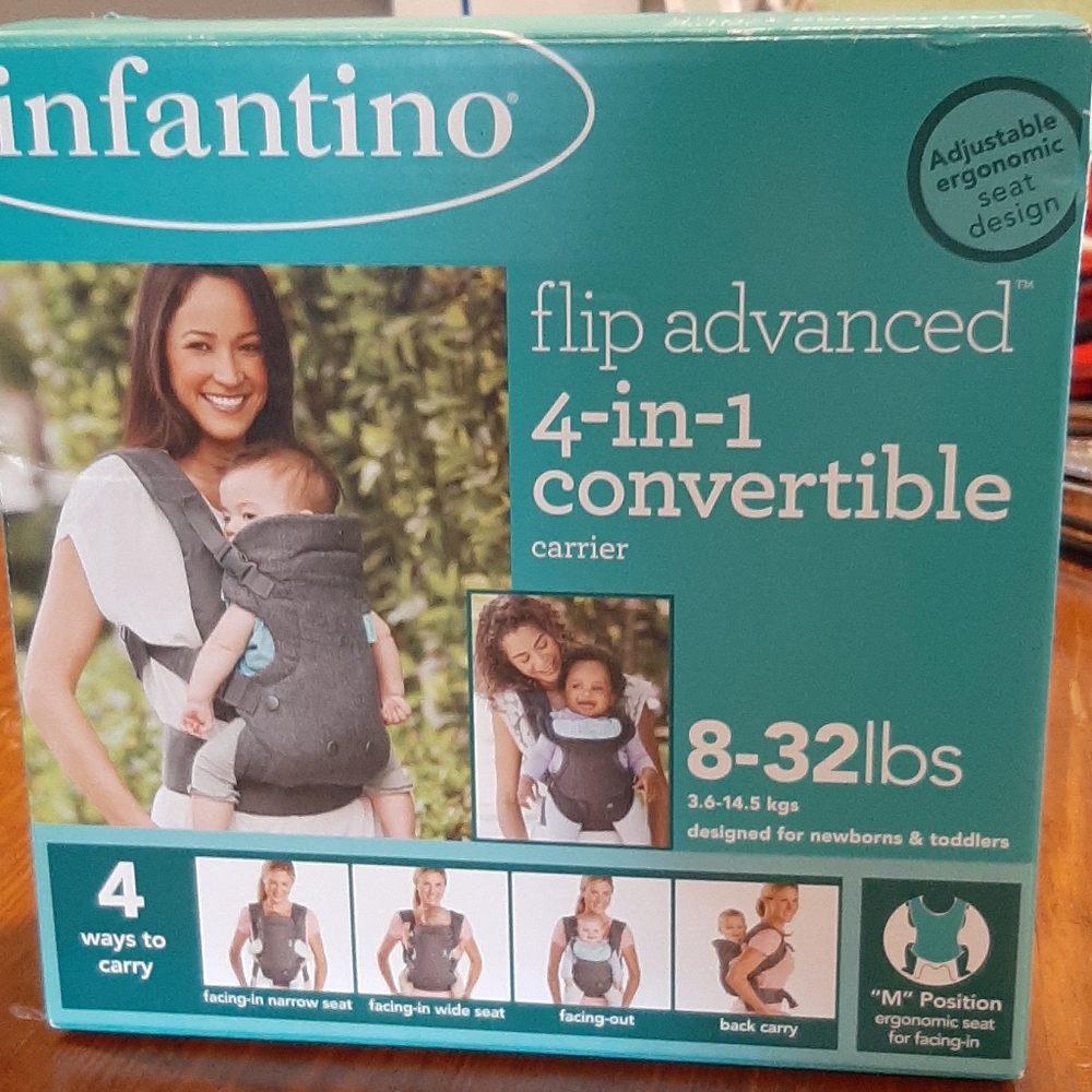 Barely used baby carrier
